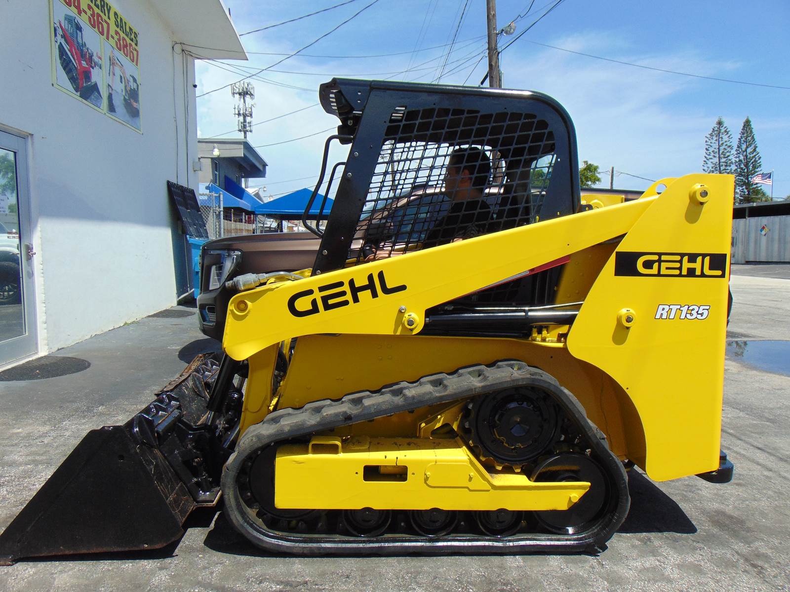 2021 GEHL RT135 TURBO "SELF LEVELING" SMART BUCKET - JOYSTICKS - YANMAR DIESEL - ONLY 1,393 HOURS - Image 6