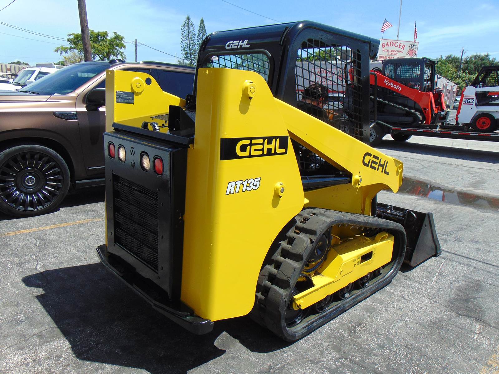 2021 GEHL RT135 TURBO "SELF LEVELING" SMART BUCKET - JOYSTICKS - YANMAR DIESEL - ONLY 1,393 HOURS - Image 7