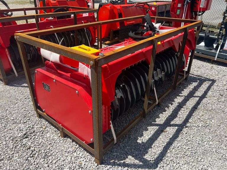 2026 NEW RAYTREE RMBD72 HIGH FLOW SKID STEER 72" FORESTRY MULCHER CUTTER FOR SALE - CARBIDE TEETH - SAVE BIG $$ save thousands from fecon - fae - etc - commercial severe duty - free delivery - Image 10
